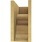 Ekena Millwork 10"W x 20"D x 20"H Classic Highland Rough Cedar Woodgrain TimberThane Corbel, Primed Tan CORUR10X20X20HLDRCPR - alternate 5
